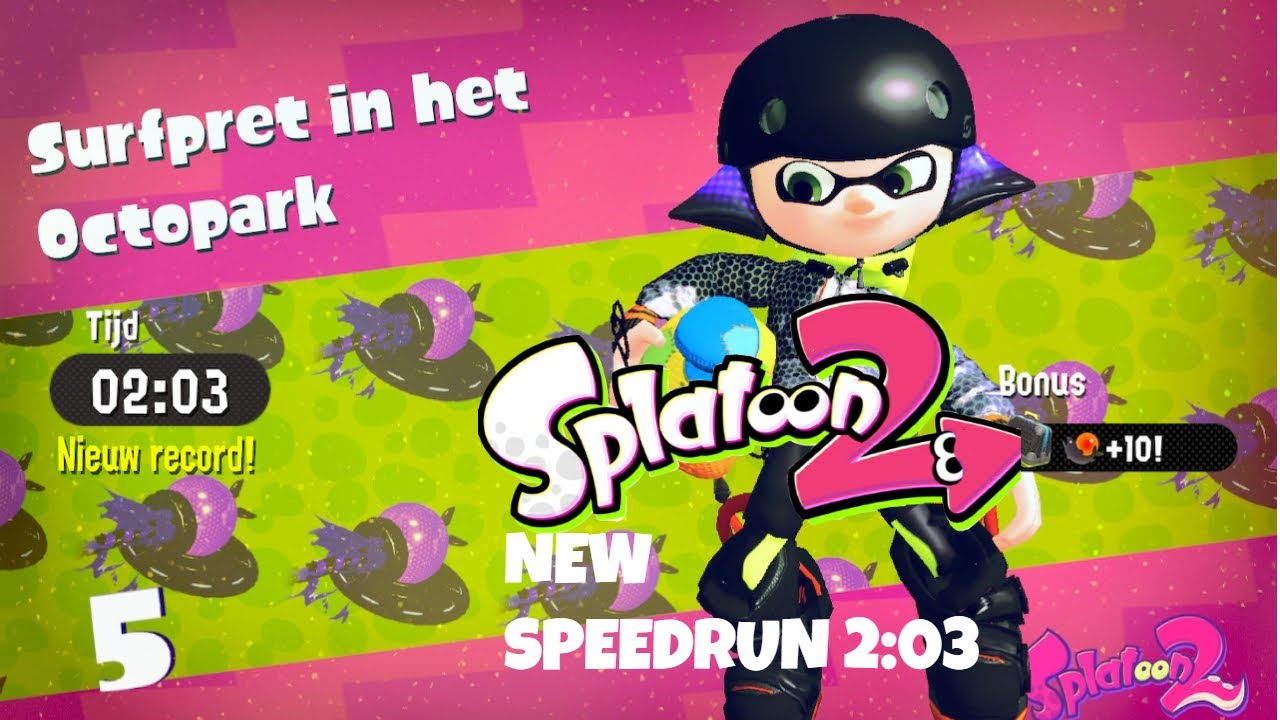 Splatoon 2 (EU/NL) | 5 - The Octopark | NEW Speedrun - 