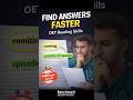 𝐅𝐢𝐧𝐝 OET Reading Part A 𝐀𝐧𝐬𝐰𝐞𝐫𝐬 𝐅𝐚𝐬𝐭𝐞𝐫 with This Techniques