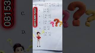 Can you solve this Matrix question?