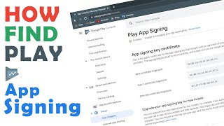How to Find Play Console SHA-1 Fingerprint Certificate screenshot 3