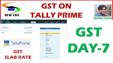 GST on Tally Prime Day 7 By Deepak Gupta