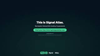 Signal Atlas Demo: Stock Screener, Research & Portfolio Tracker