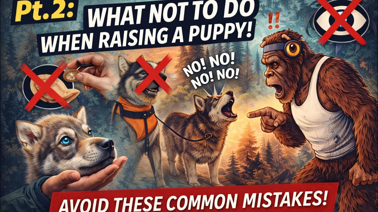 Pt.2 What Not To Do When Raising a Puppy!