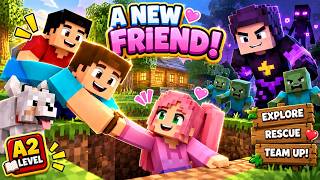 JJ & Mikey Meet a New Friend! 👧🌲 Should They Trust Her?! | Learn