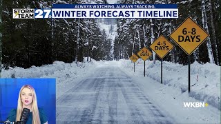 Tracking weekend winter storm -- update #2