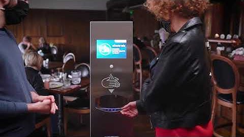 ELISAN | Fully-automated access control and hand sanitiser dispenser (References)