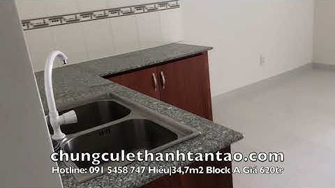 Căn Hộ Chung Cư Lê Thành Tân Tạo_ Mẫu 34,7m Block A đã sử dụng 1 năm Giá 620tr.