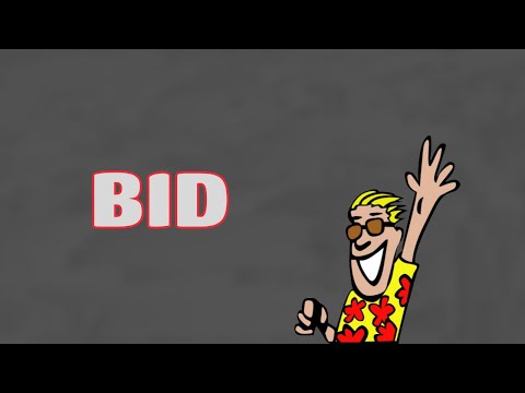 What Does BID  Means || Meanings And Definitions With Example in ENGLISH