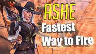 Ashe Fastest Way to Shoot