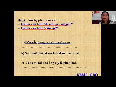 Tiếng Việt-Cộng đồng-Từ ngữ về cộng đồng . Ôn câu Ai làm gì ?
