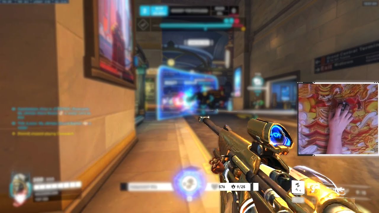 GALE TOP 500 ANA GAMEPLAY! [ OVERWATCH 2 SEASON 2 TOP 500 ]