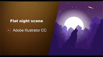 Flat Landscape Adobe Illustrator Tutorial
