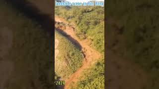 Lets Look Back At The Landslide Scene In Ban Bong 3, Bao Ha, Bao Yen, Lao Cai Flycam View