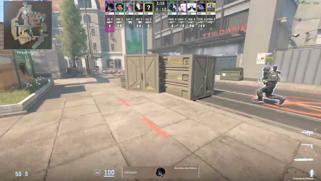 YEKINDAR | 7-5 | CT on Overpass (1.08) vs FUT @ BLAST Bounty 2026 Season 1