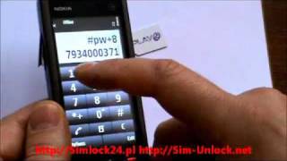 Unlocking Nokia 5230 enter unlock code