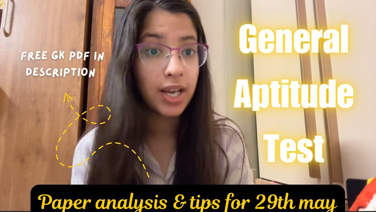 Don’t make these mistakes *Crack* the General Aptitude Test on 29th