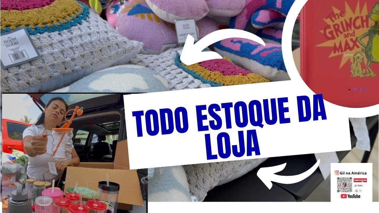 ESTOQUE DA LOJA ESTAVA NO LIXO, MUITAS ALMOFADAS NOVAS.