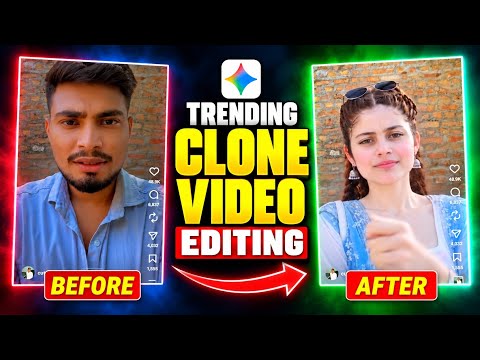 Trending Clone Video Editing | How to Make Clone Videos | How to Clone Any Video with AI