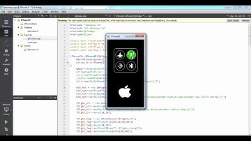 Qt UI: iPhone Notification Icons
