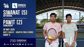 Siwanat[5] Vs Pawit[2] | SINGHA CLASSIC 2026 (Men's Singles - QF Round)