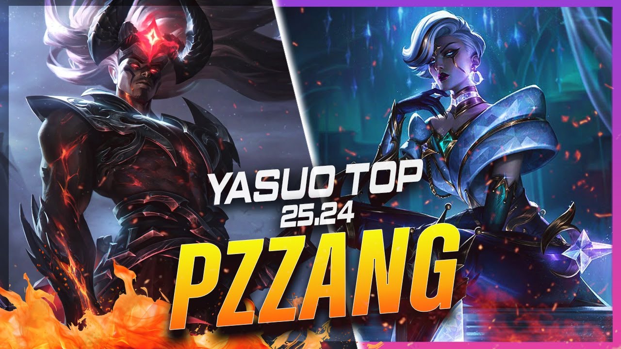 PZ ZZANG - Ясуо против Камиллы, верхняя линия, патч 25.24 - Геймплей за Ясуо в ранге "Претендент".