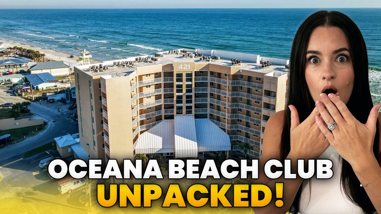 Tour This OCEANA BEACH CLUB Condo in New Smyrna Beach | Beach Condo Tour | New Smyrna Beach FL