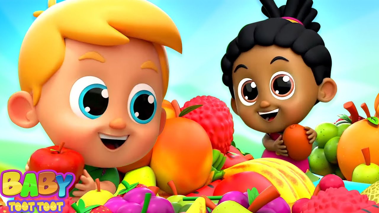 Fruits Song, Healthy Eating + More Kindergarten Rhymes & Songs for