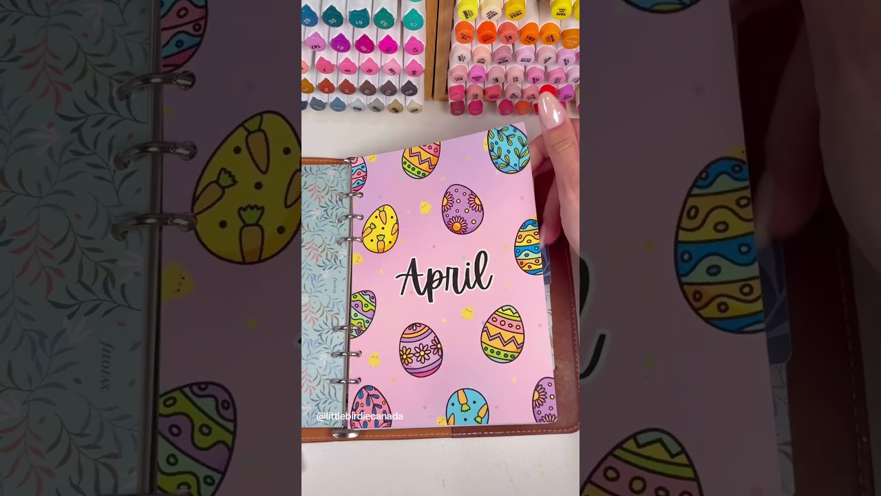 April 29th: come bullet journal with me🥰 