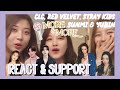 [IDOLS] CLC React to TWICE More and More, Red Velvet, Stray Kids, Sunmi & Yubin show their support!