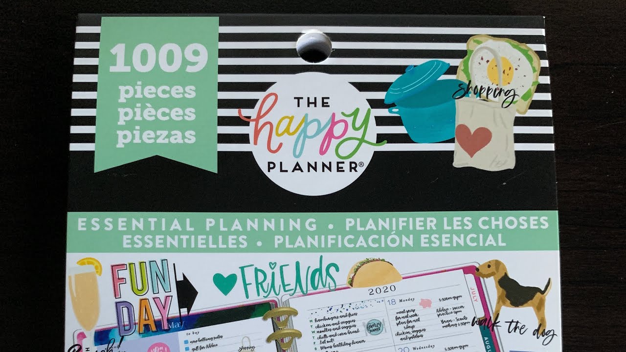 New Essential Planning Sticker Book by The Happy Planner -Spring Release-