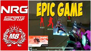 BEST CROWD PLAYOFFS! NRG vs Gentle Mates - HIGHLIGHTS - EWC VALORANT | NRG vs M8
