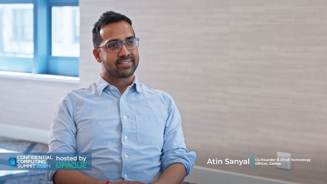 Atin Sanyal Confidential Computing Summit 2024 Interview - YouTube
