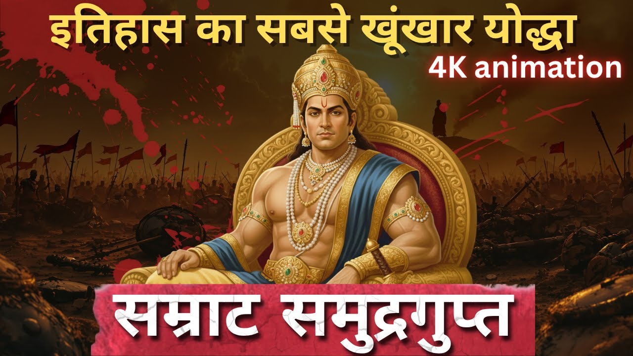 जिसने अकेले भारत को ‘स्वर्ण युग’ में बदल दिया | The Real Chakravarti Emperor | Samudragupta history