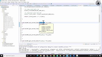 004 RTC implementing set time and date functions
