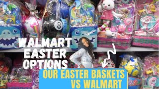 EASTER BASKET WALMART IDEAS | CAN WE BEAT WALMARTS PRICES? | #EASTERBASKETS2022 #MAKINGEASTERBASKETS