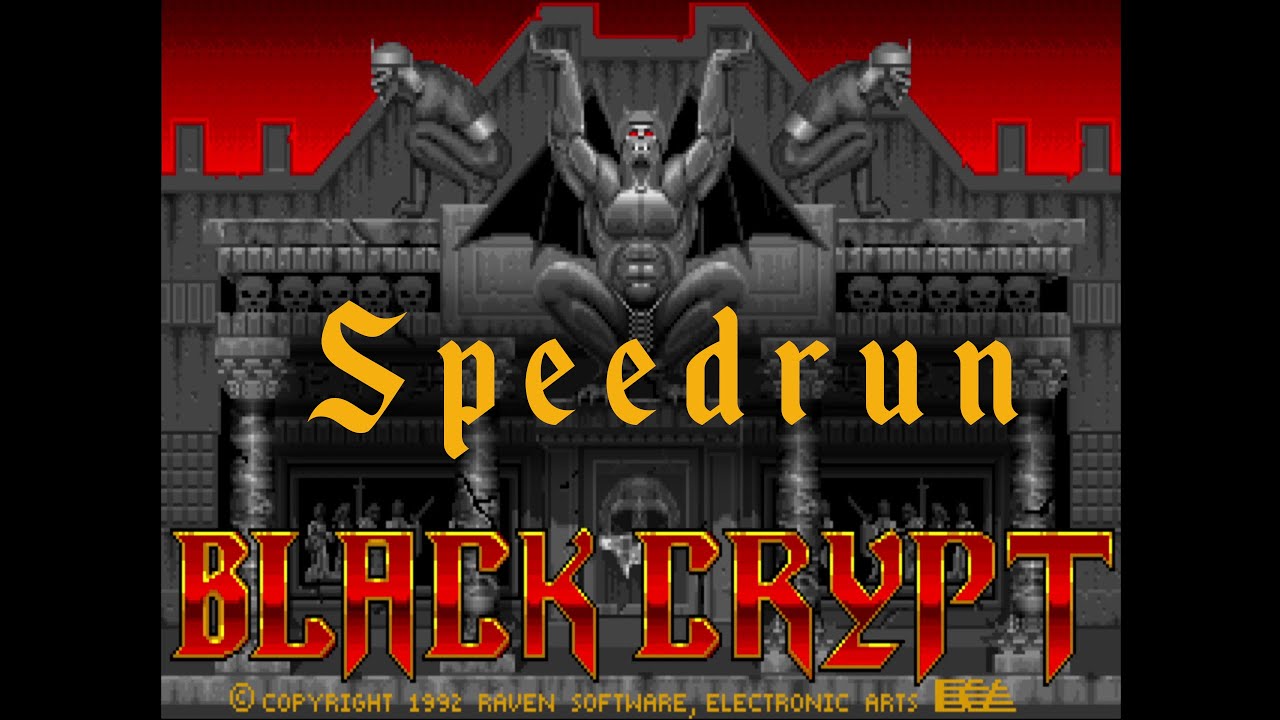 Black Crypt (Amiga) - Speedrun [