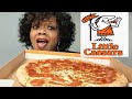 LITTLE CAESARS PIZZA MUKBANG!🍕😋 #foodie #eatwithshelia #foodchannel #eatingshow