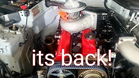 2jz 350Z turbo is Finally Back! Core support plan.