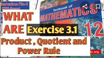 Mathematics 2nd year  exercise 3.1 || Kpk board and ABBOTTABAD board classes