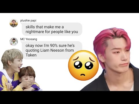 Ateez Texts - The One Where Sannie's Plushies Are Taken-Ed