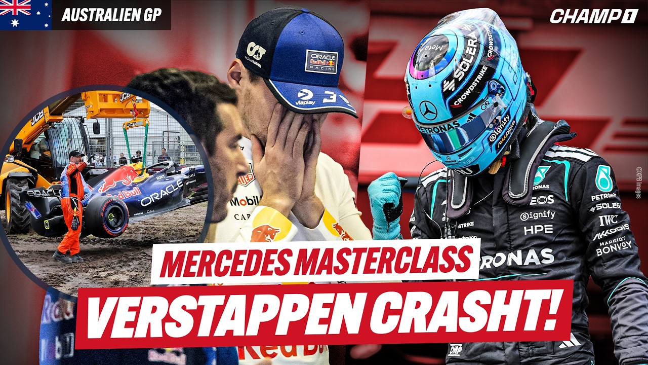 LIVE: Crash, Red Flags, Sensation! Verstappen raus – Mercedes dominiert Melbourne-Qualifying