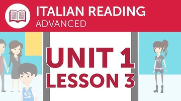 Advanced Italian Reading -  Reading Italian Directions