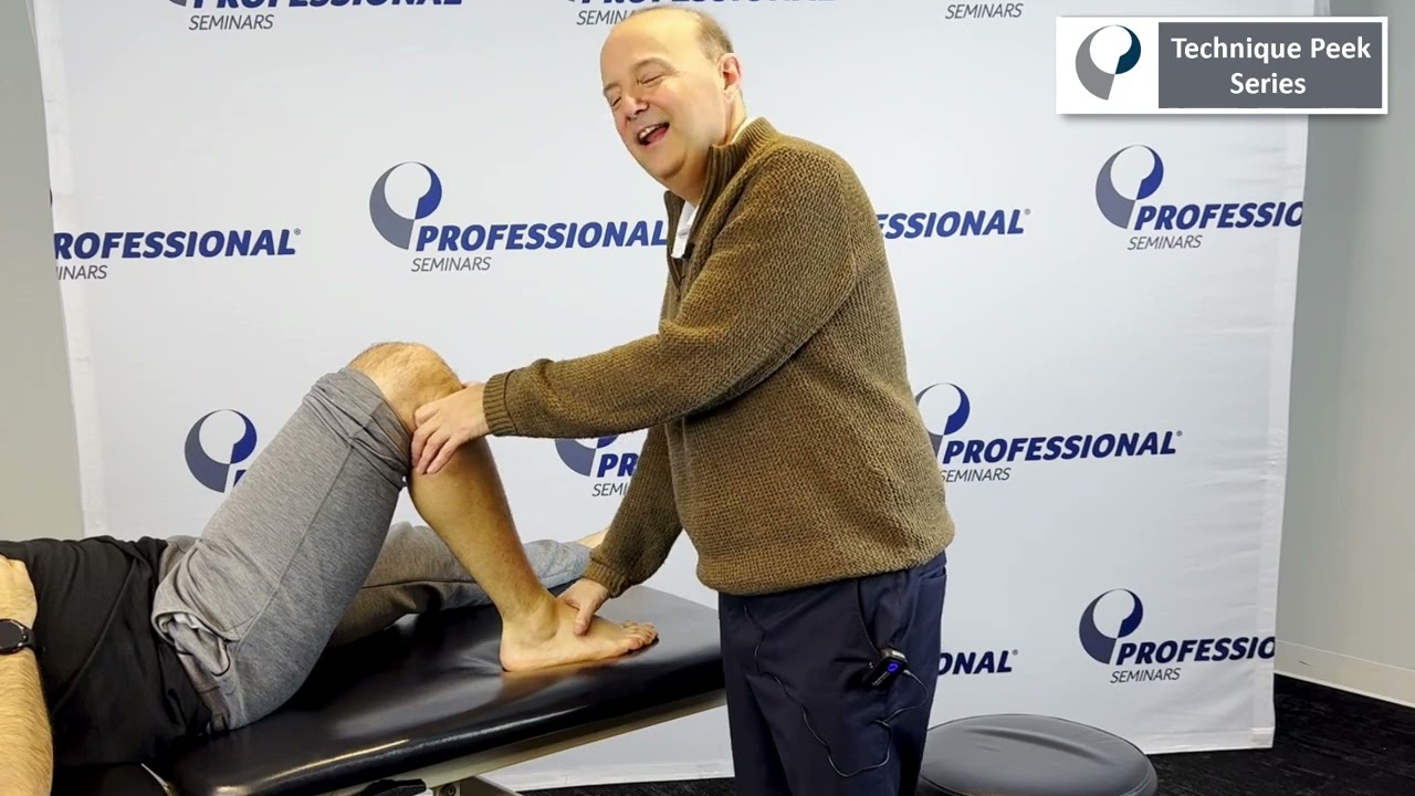 How to Assess and Treat the Proximal Tibiofibular Joint  |  Technique Peek Series