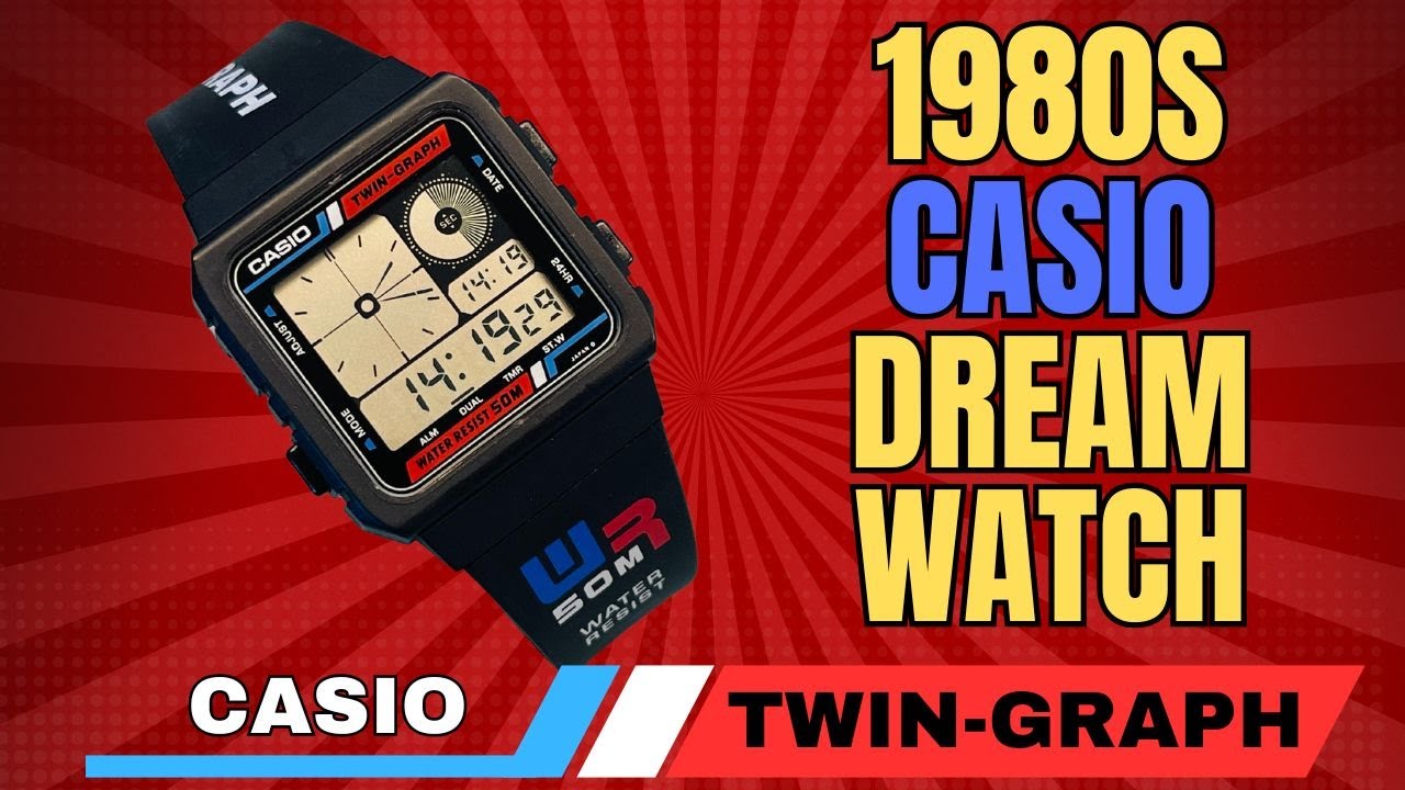 CASIO レトロ　当時品　TWIN-GRAPH AE-20W ツイングラフ CASIO レトロ 当時品 TWIN-GRAPH AE-20W ツイングラフ Casio AE