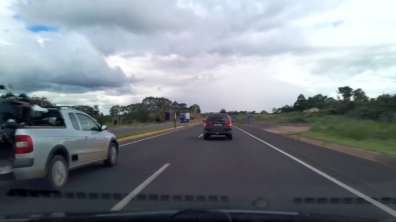 Rodovia 135 sentido São Paulo 