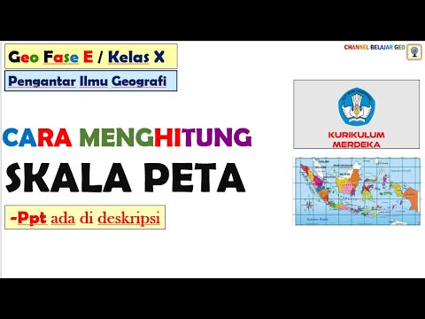 Skala Peta & Cara Menghitungnya