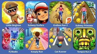 Little Singham,Subway Surfers,Endless Run 2,Subway Princess,Pj Mask,Kooply Run,Cat Runner,Temple Run screenshot 3