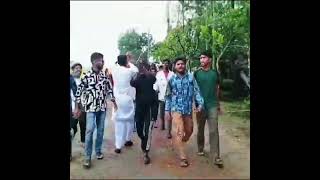 নেত্রকোনা জেলা ছাত্রলীগের বিক্ষোভ মিছিল।