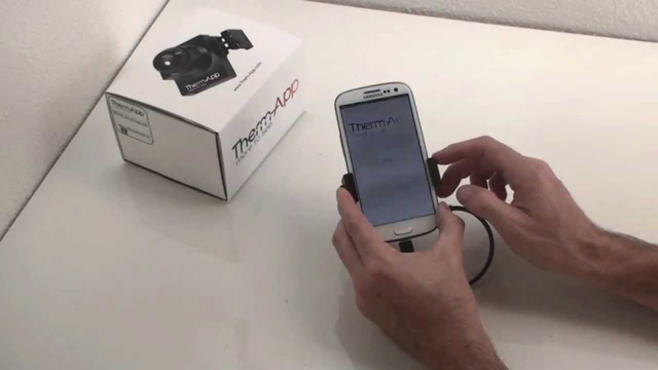 Therm App™Видеоурок #3  Установка тепловизора