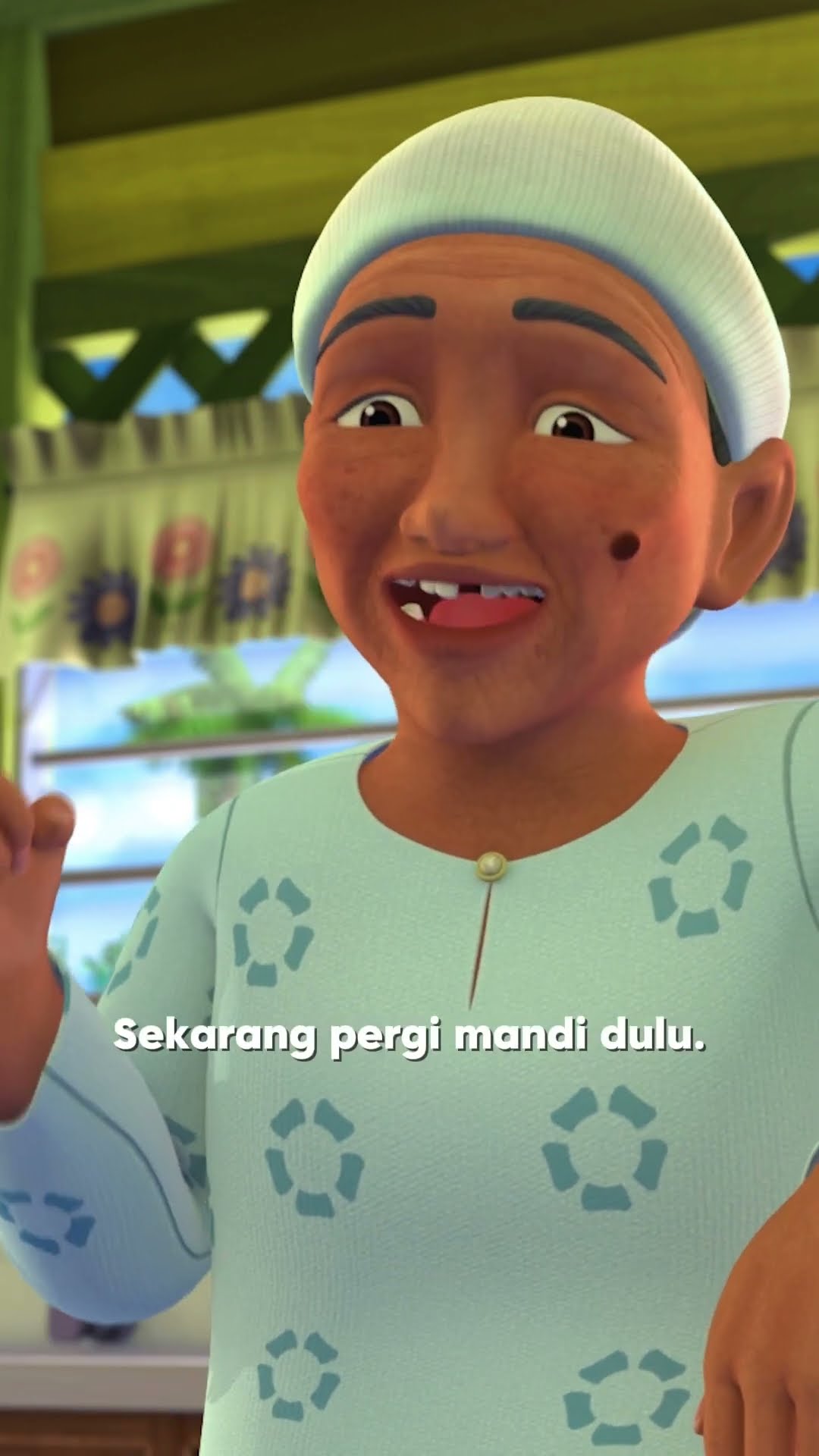Rupanya baru azan Asar, lambat lagi nak berbuka puasa~ #UpinIpin #RamadanTiba #shorts